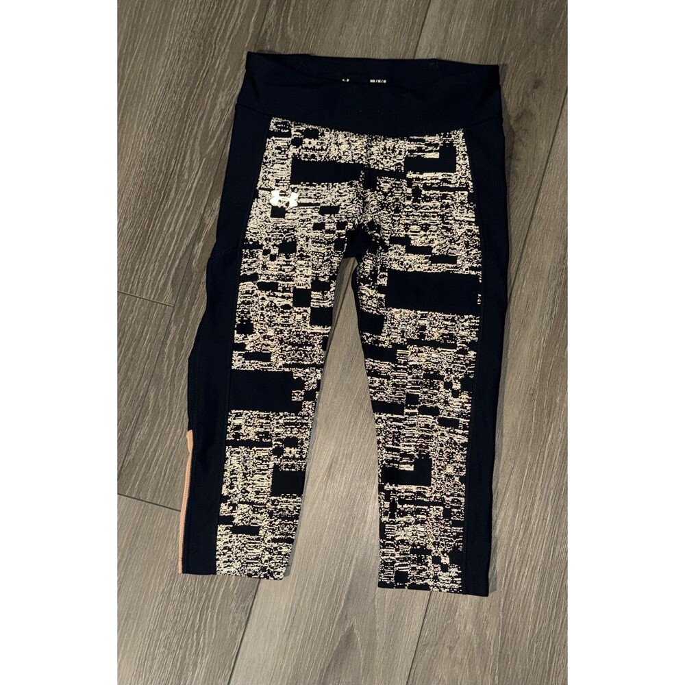 Under Armour Navy Cropped Compression Leggings M